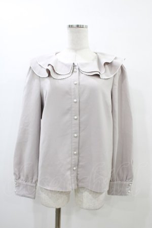 画像: evelyn / フリルブラウス Free ピンク H-26-03-24-1061-LO-BL-NS-ZH