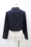 画像2: Fi.n.t / チェーンステッチ使いダブル釦ショートジャケット Free NAVY H-26-03-24-1064-CA-JA-NS-ZH (2)