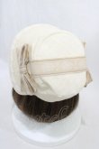 画像2: アノンハット / 小公女のボンネット  生成り H-26-03-24-1009-0-AC-NS-ZH (2)
