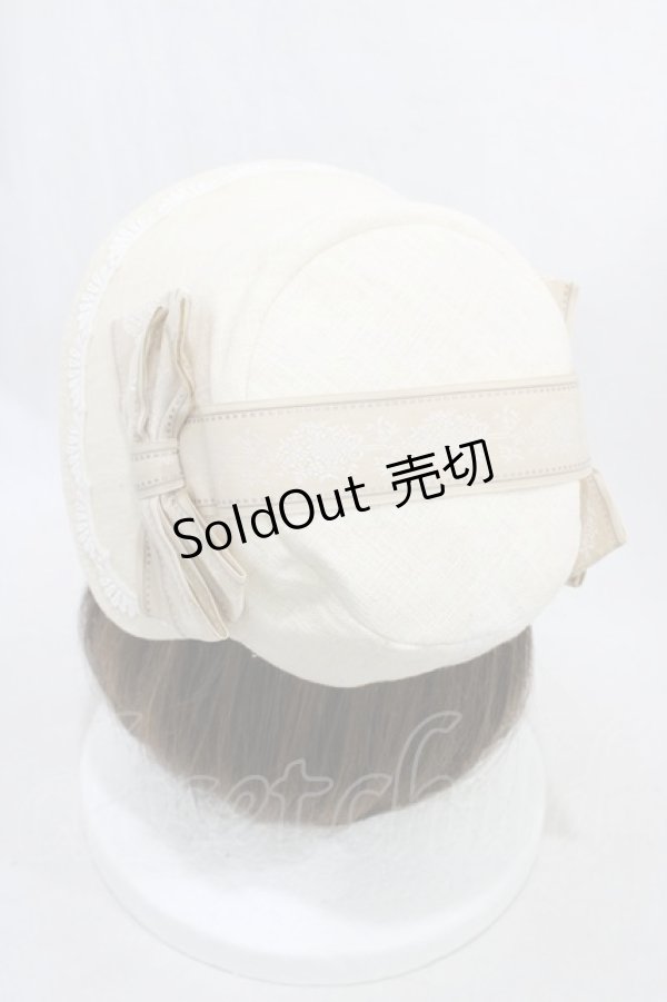 画像2: アノンハット / 小公女のボンネット  生成り H-26-03-24-1009-0-AC-NS-ZH (2)