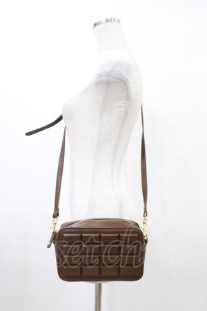 画像: Maison de FLEUR / ショコラショルダーバッグ  ブラウン H-26-03-24-1011-LO-BG-NS-ZH