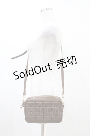 画像: Maison de FLEUR / ショコラショルダーバッグ  ブラウン H-26-03-24-1011-LO-BG-NS-ZH