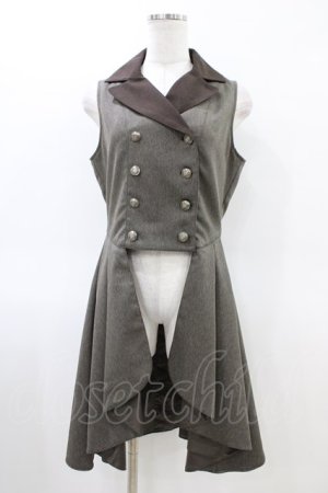 画像: Innocent World / ローザプリーツテッドジャンパースカート M ショコラ H-26-03-24-1018-IW-OP-NS-ZH