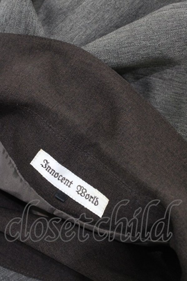 画像5: Innocent World / ローザプリーツテッドジャンパースカート M ショコラ H-26-03-24-1018-IW-OP-NS-ZH (5)