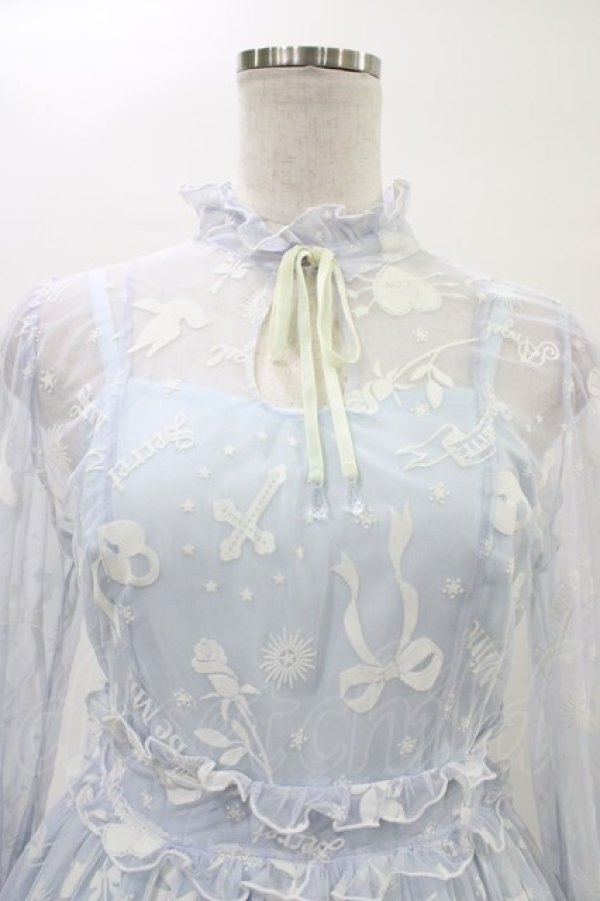 画像4: Angelic Pretty / Girl’s Heartワンピース Free サックス H-26-03-24-1021-AP-OP-NS-ZH (4)