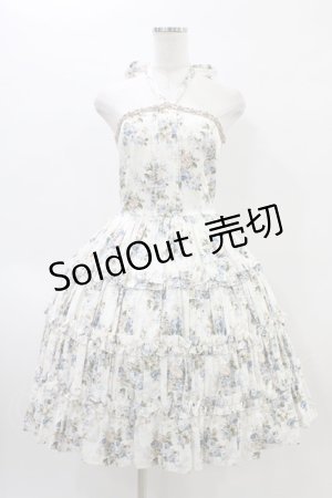 画像: Victorian maiden / ロココブーケブリジットワンピース Free ロココブルー H-26-03-24-1022-CL-OP-NS-ZH