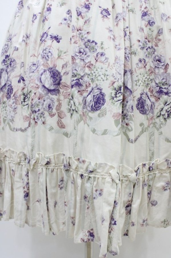 画像5: Victorian maiden / ローズガーデンロングドレス Free ムーンライトブルー H-26-03-24-1023-CL-OP-NS-ZH (5)