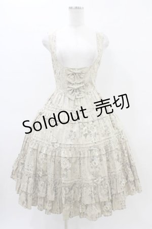 画像: Innocent World / ロココ調コルセットジャンパースカート Free カフェオレ H-26-03-24-1024-IW-OP-NS-ZH