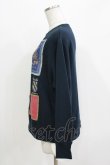 画像2: Jane Marple / Theme EMB sweatshirt  ネイビー H-26-03-24-056-JM-TO-KB-ZH (2)