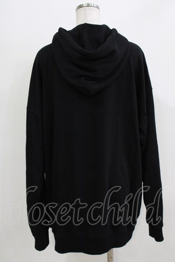 画像3: LISTEN FLAVOR / 囚われのベアパーカー  ブラック H-26-03-24-061-PU-TO-KB-ZH (3)