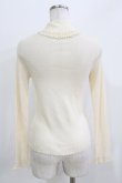画像3: Leur Getter / パール付タートルニット  アイボリー H-26-03-24-062-LU-TO-KB-ZH (3)