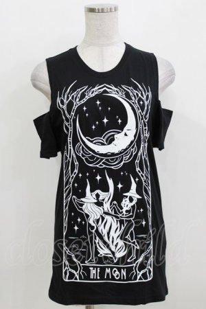 画像: Restyle / WITCHES CHANT cold shoulder tops XS ブラック H-26-03-24-069-GO-TO-KB-ZH