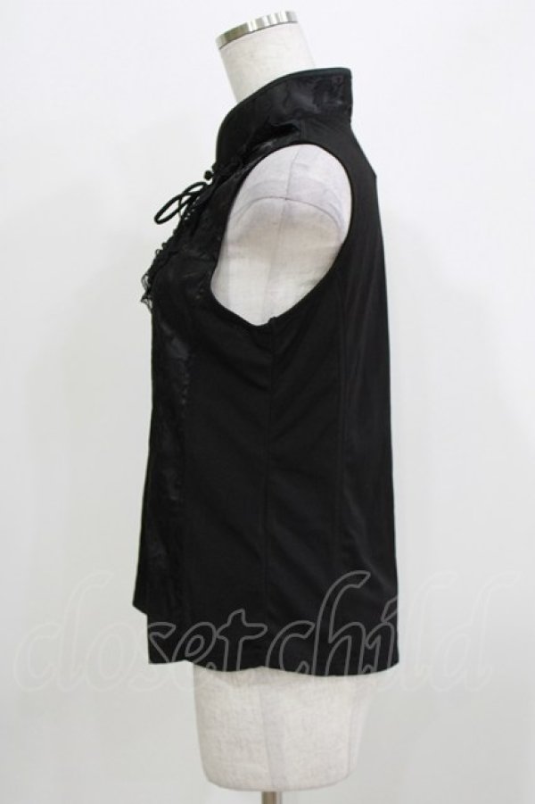 画像2: Qutie Frash / チャイナタンク  ブラック H-26-03-24-074-QU-TO-KB-ZH (2)