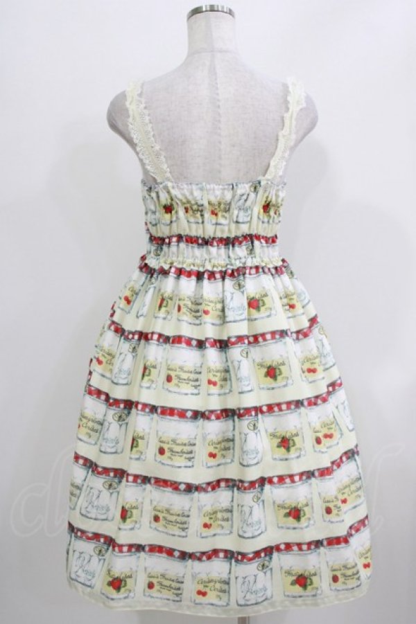 画像3: Emily Temple cute / 復刻JAM瓶キャミワンピース  アイボリー H-26-03-24-008-ET-OP-KB-ZH (3)