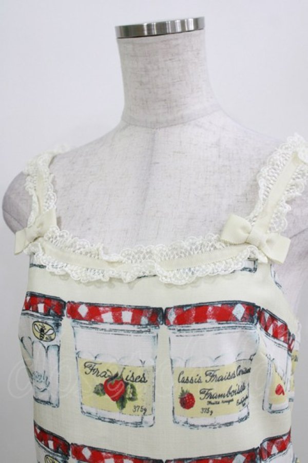 画像5: Emily Temple cute / 復刻JAM瓶キャミワンピース  アイボリー H-26-03-24-008-ET-OP-KB-ZH (5)