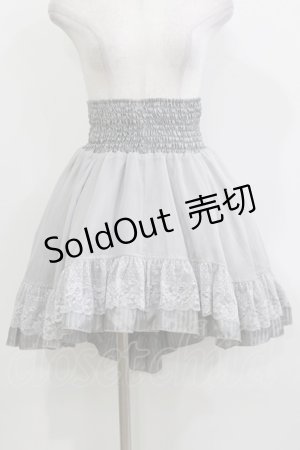 画像: Ozz On / リバーシブルフィッシュテールスカート  グレー/グレーストライプ H-26-03-24-012-OO-SK-KB-ZH