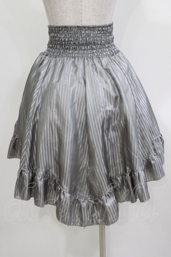 画像6: Ozz On / リバーシブルフィッシュテールスカート  グレー/グレーストライプ H-26-03-24-012-OO-SK-KB-ZH (6)