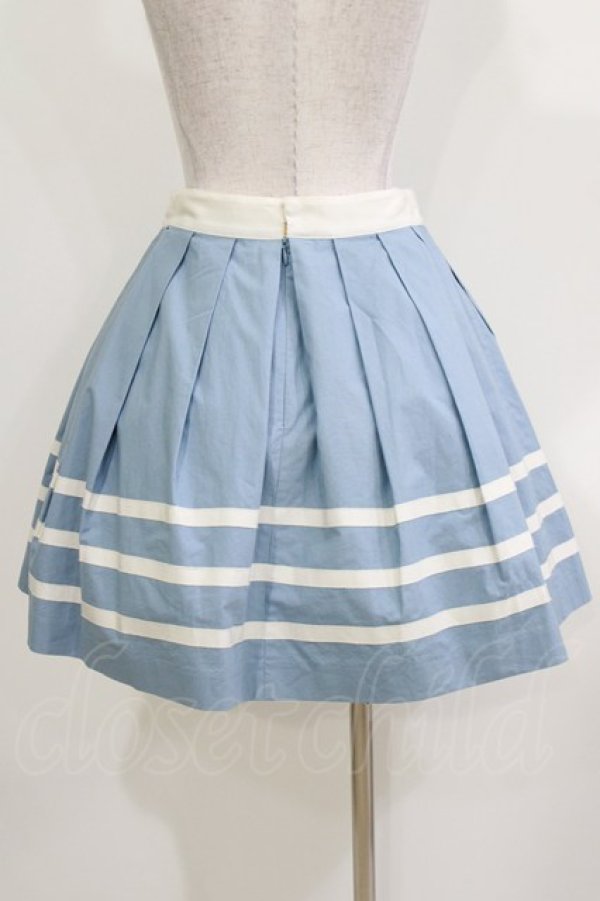 画像3: Jane Marple / グログランマリンスカート  サックス H-26-03-24-014-JM-SK-KB-ZH (3)