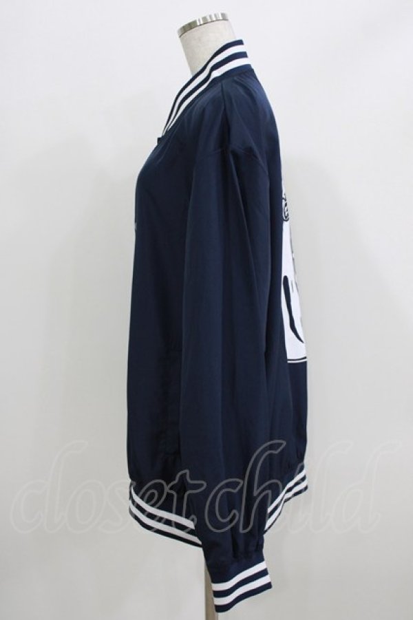 画像2: NieR Clothing / LIGHT BLOUSON JACKET XL ネイビー H-26-03-25-032-PU-JA-KB-ZH (2)
