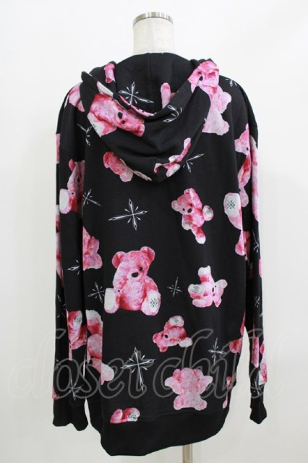 画像3: TRAVAS TOKYO / Myriad of bears ZIP Hoodie  ブラック H-26-03-25-036-0-TO-KB-ZH (3)