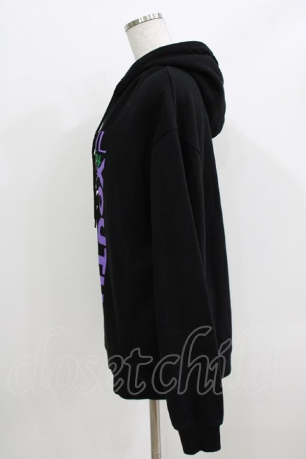 画像2: Candy Stripper / PLAYFUL SWEAT HOODIE  ブラック H-26-03-25-040-PU-TO-KB-ZH (2)