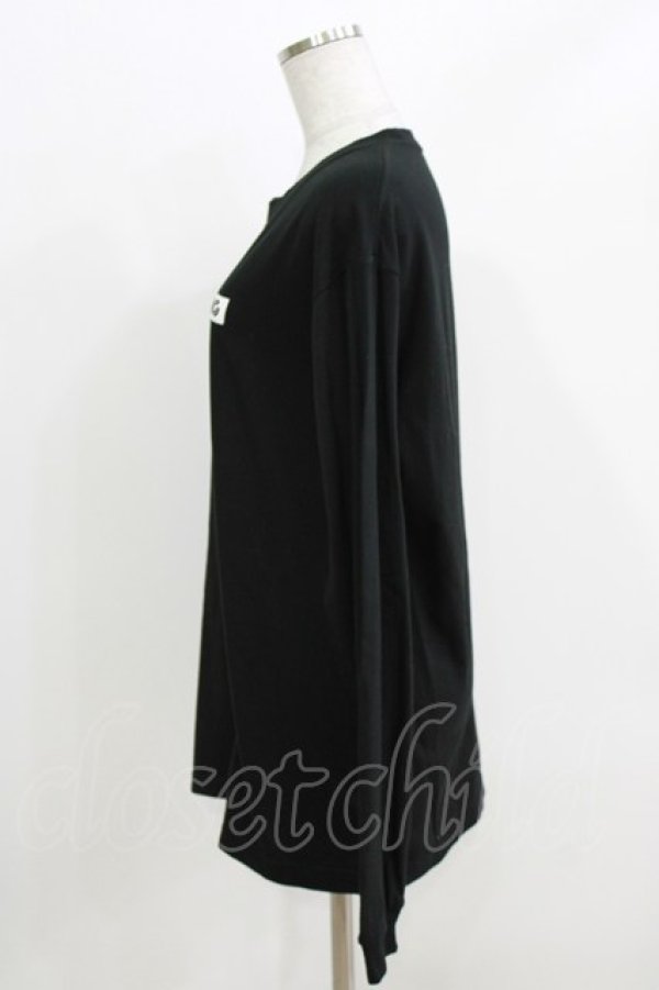 画像2: NieR Clothing / BOX LOGO BLACK CUTSEW M 黒 H-26-03-25-049-PU-TO-KB-ZH (2)