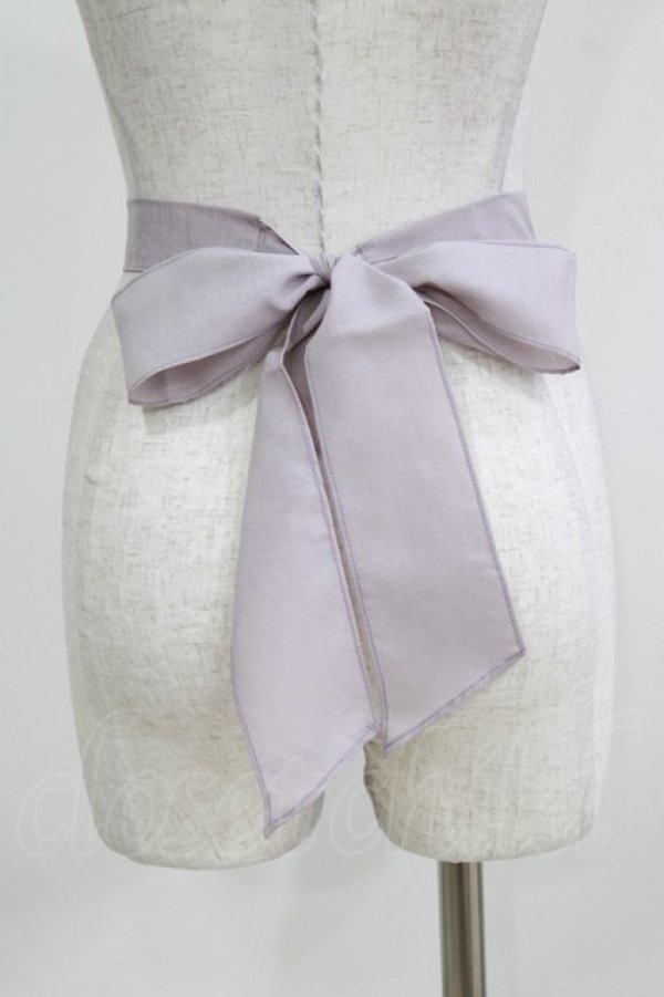 画像2: MILK / ペザントエプロン  プラムピンク H-26-03-25-051-ML-ZA-KB-ZH (2)