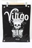 画像1: KILL STAR / VIRGO MINI TAPESTRY  黒 H-26-03-25-052-SL-ZA-KB-ZH (1)