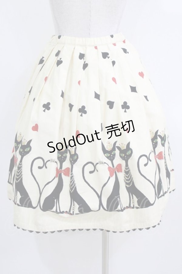 画像3: Emily Temple cute / トランプネコスカート  キナリ H-26-03-25-005-ET-SK-KB-ZH (3)