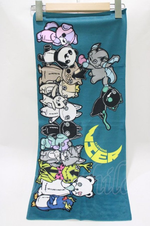 画像1: NieR Clothing / マイクロファイバータオル   H-26-03-25-059-PU-ZA-KB-ZH (1)