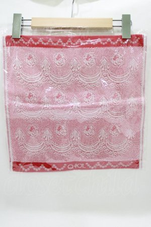 画像: Q-pot. / チェリーホイップハンドタオル  レッド H-26-03-25-061-QP-ZA-KB-ZH