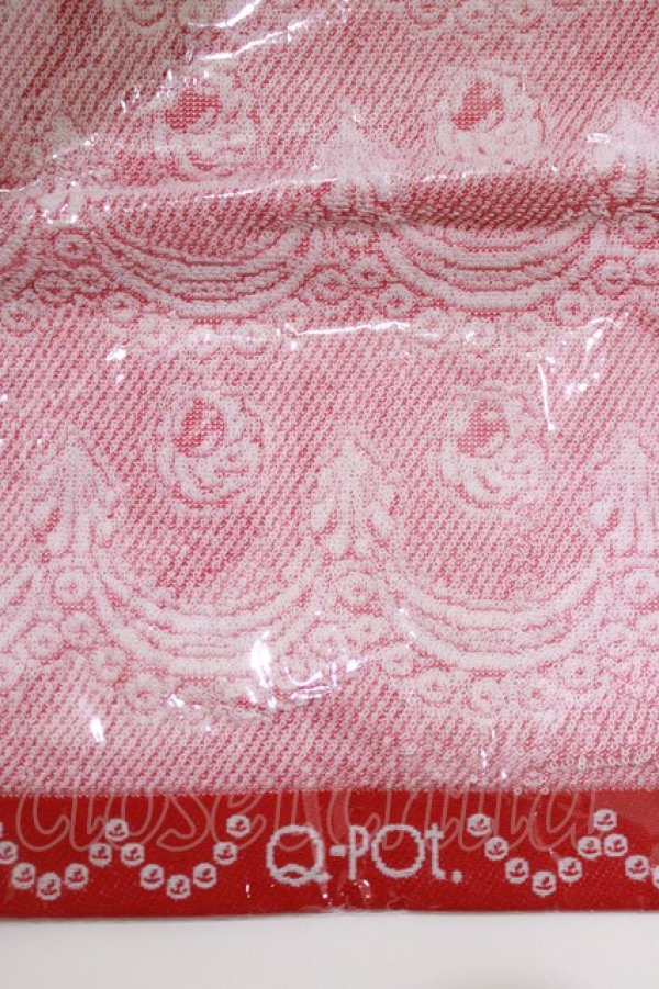 画像2: Q-pot. / チェリーホイップハンドタオル  レッド H-26-03-25-061-QP-ZA-KB-ZH (2)