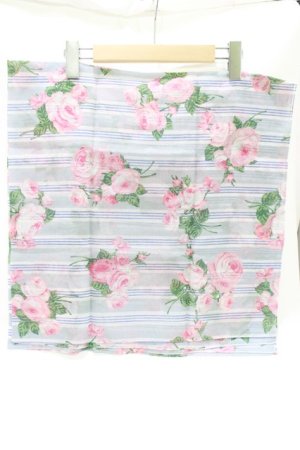 画像: Jane Marple / ウォールペーパーローズブーケのスカーフ   H-26-03-25-069-JM-ZA-KB-ZH