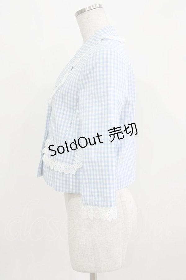 画像2: Katie / AMERICAN PIE Jacket  サックス H-26-03-25-014-LO-JA-KB-ZH (2)