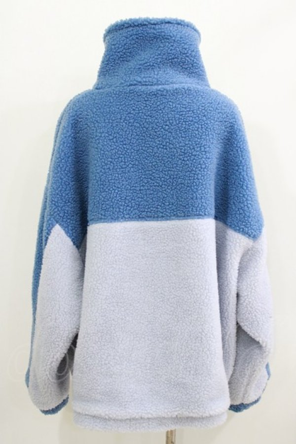 画像3: Whinny / もこもこパラダイスアウター  サックス H-26-03-25-016-PU-CO-KB-ZH (3)