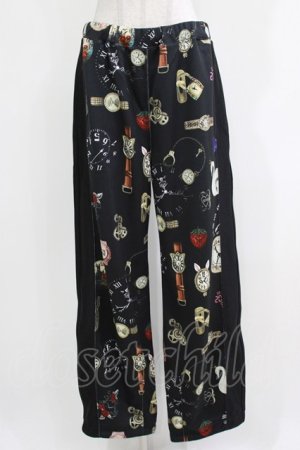 画像: MILKBOY / MYSTERY TIME SWEAT PANTS  ブラック H-26-03-25-023-MB-PA-KB-ZH