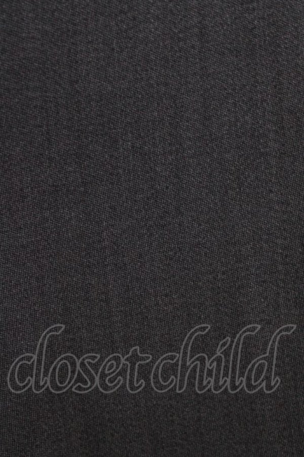 画像4: Jane Marple Dans Le Salon / The good oldのCar EMBポケットスカート  ミックスグレイ×ネイビー H-26-03-27-024-JM-SK-KB-ZH (4)