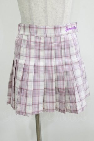 画像: TRAVAS TOKYO / Check pleated skirt  ラベンダーピンク H-26-03-27-029-PU-SK-KB-ZH