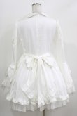 画像3: ATELIER PIERROT / Frilly Ribbon Belle Dress  ホワイト H-26-03-27-003-EL-OP-KB-ZH (3)