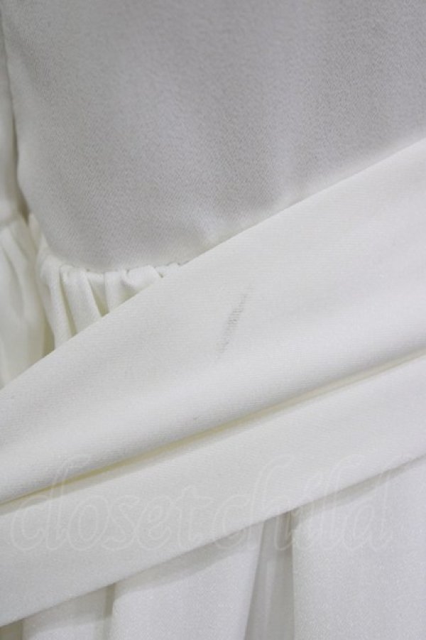 画像4: ATELIER PIERROT / Frilly Ribbon Belle Dress  ホワイト H-26-03-27-003-EL-OP-KB-ZH (4)