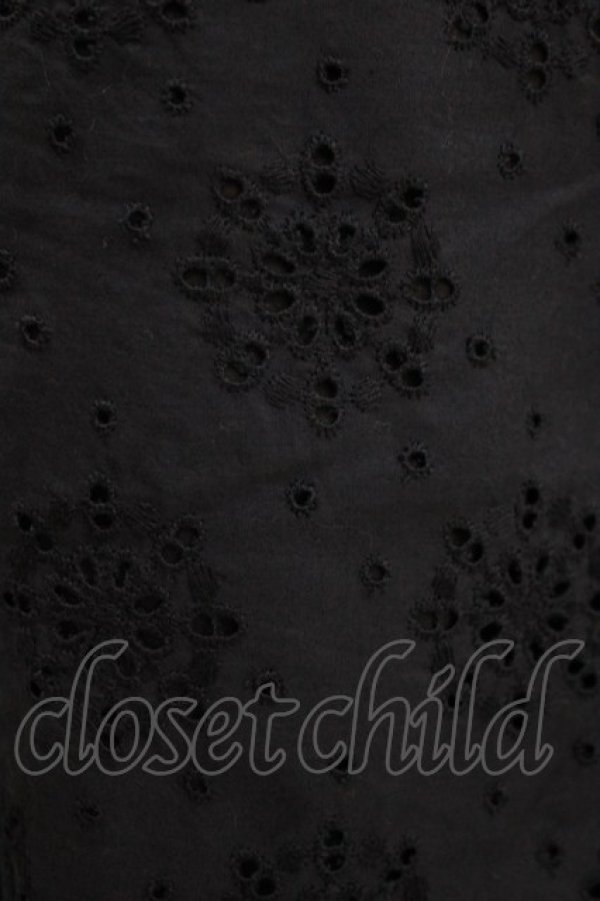 画像4: Jane Marple Dans Le Salon / アイレットレースのパンツ  ネイビー H-26-03-27-033-JM-PA-KB-ZH (4)