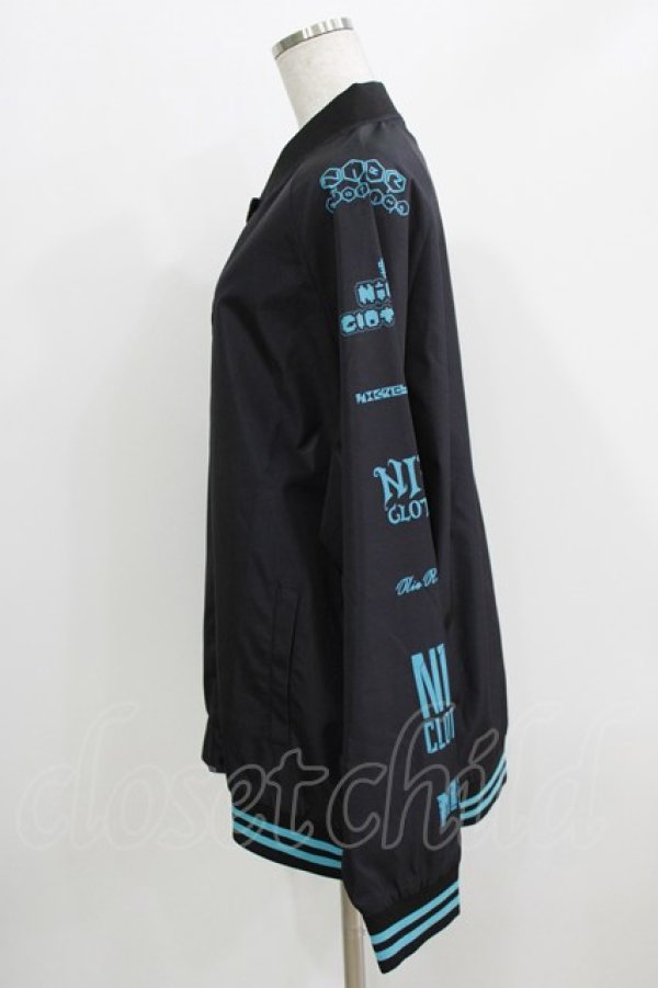 画像2: NieR Clothing / LIGHT BLOUSON JACKET  黒 H-26-03-27-047-PU-JA-KB-ZH (2)