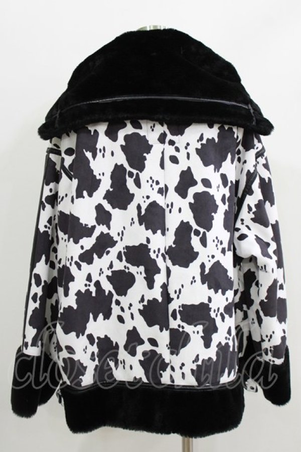 画像3: Candy Stripper / ECO MOUTON SAILORジャケット 2 白×黒 H-26-03-27-049-PU-JA-KB-ZH (3)