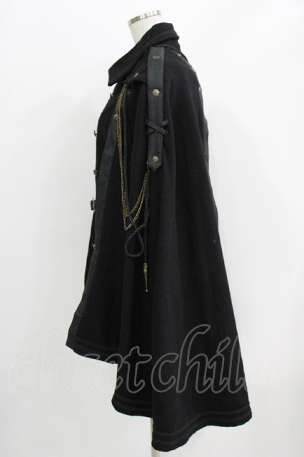 画像3: Desoro Works / ばんからマント  黒 H-26-03-27-051-GO-JA-KB-ZH (3)