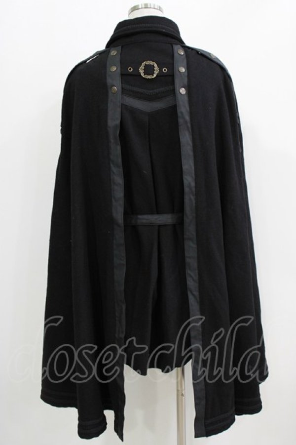 画像4: Desoro Works / ばんからマント  黒 H-26-03-27-051-GO-JA-KB-ZH (4)