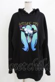 画像1: LISTEN FLAVOR / 初音ミクプルパーカー  ブラック H-26-03-27-054-PU-TO-KB-ZH (1)