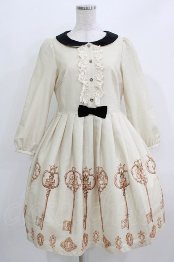 画像1: Emily Temple cute / Key castleワンピース  クリーム H-26-03-27-005-ET-OP-KB-ZH (1)