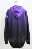 画像3: NieR Clothing / ロゴ刺繍プルパーカー  パープル H-26-03-27-057-PU-TO-KB-ZH (3)