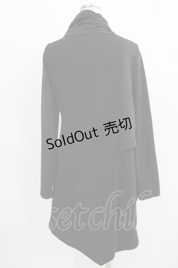 画像3: Ozz Croce / イレギュラーチュニック  ブラック H-26-03-27-059-OO-TO-KB-ZH (3)