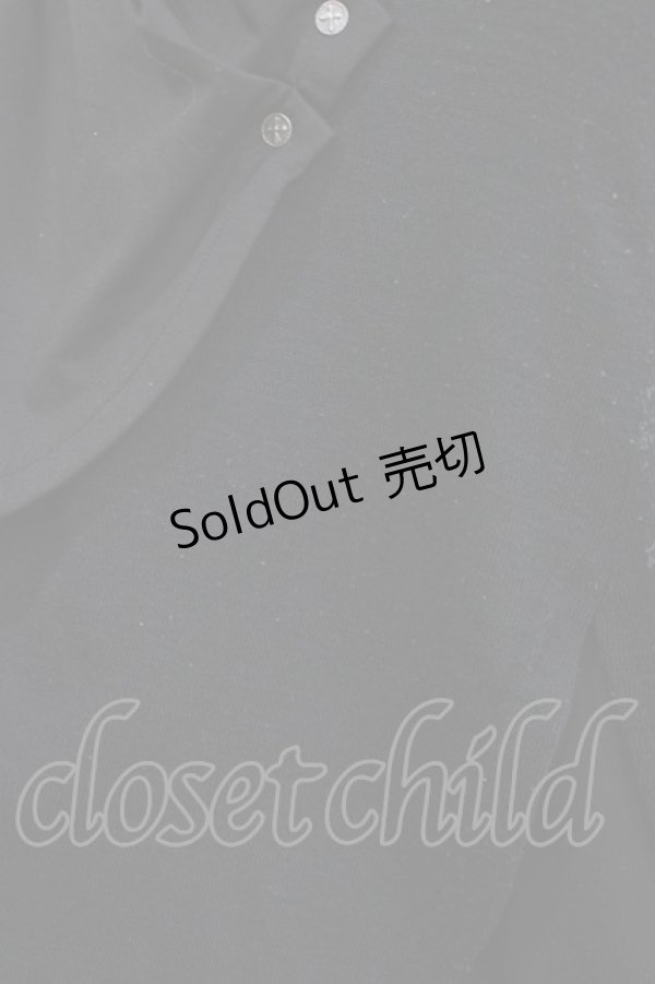 画像4: Ozz Croce / イレギュラーチュニック  ブラック H-26-03-27-059-OO-TO-KB-ZH (4)